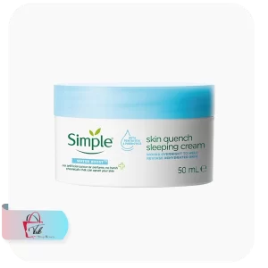 کرم مرطوب کننده و آبرسان شب مدل Water Boost حجم 50میل سیمپل
