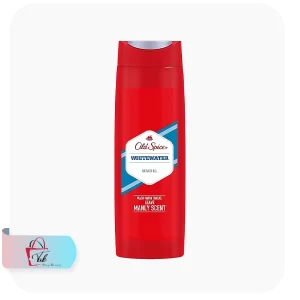 شامپو مو و بدن الد اسپایس مدل WHITEWATER MANLY SCENT حجم 400 میلی لیتر